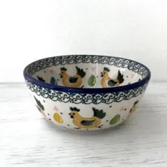 kumauri_starさま専用 ポーリッシュポタリーボウル(キャットウォーク