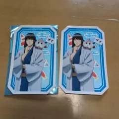 銀魂 PUI PUI モルカー トレーディングステッカー 桂小太郎×2