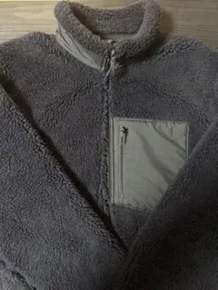 UNIQLO ボアジャケット ブラック XL
