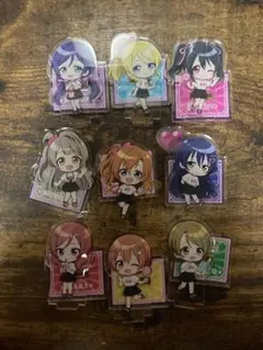 μ's 東京ドーム ミニアクリルスタンド 遊園地コラボ ラブライブ ! 15周年