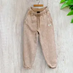 美品 ナイキ ジョーダン裏毛パンツ 綿 ベージュ M
