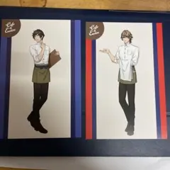 イラストカード 2枚セットうたプリ　スイパラ購入特典