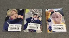 &TEAM タレントカード 3枚セット