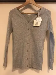 カーディガン　リブ　3way ニット　ベイフロー