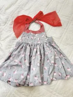 フラミンゴ柄 MARLMARL お食事エプロン