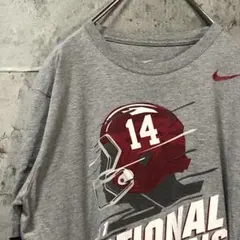 【NIKE】NATIONAL CHAMPIONS フットボール Tシャツ