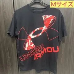 Under Armour HeatGear シャツ Mサイズ ブラック/レッド