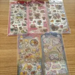 サンリオ　ドロップジェリーシール　5種セット