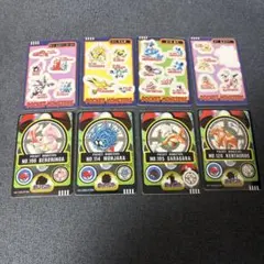ポケモンシールダス第1弾シール6枚＋リストカード＋広告カードの計8枚