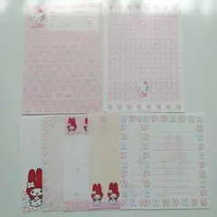 サンリオ　キティちゃん　マイメロ　レトロ　メモ帳　バラ売り