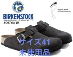 未使用BIRKENSTOCK BOSTON DESERTDUST BLACK41のサムネイル
