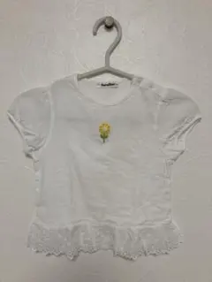 familiar ファミリア 花刺繍 Tシャツ 120cm
