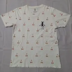 graniph ウルトラマン ゼットン刺繍Tシャツ ホワイト サイズL 総柄
