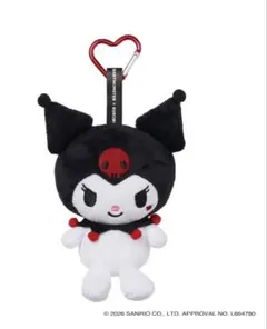 BABYMONSTER ぬいぐるみキーホルダー＜KUROMI＞