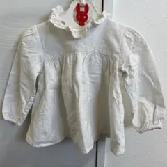 ZARA ベビー フリル付きシャツ 12-18ヶ月