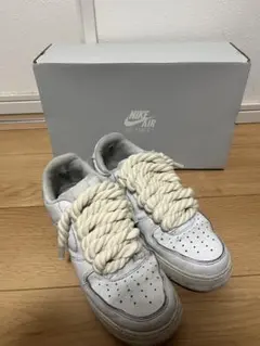 NIKE AIR FORCE 1 ホワイト スニーカー ロープフォースのサムネイル