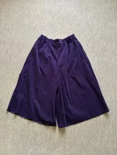 earth music＆ecology ガウチョパンツ　パープル