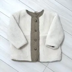 プティマイン リバーシブルボアコート S