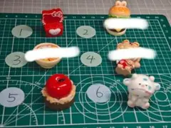 デコレーションパーツセット 6点