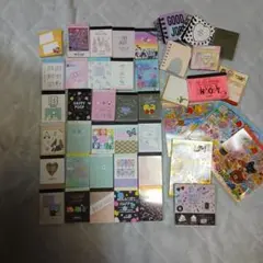 平成レトロ♪メモ帳、付箋セット