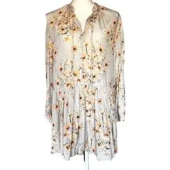 H&M ミニワンピース　ミントグリーン