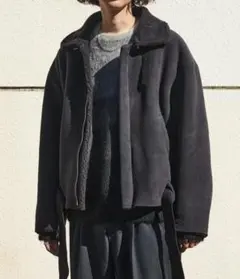 YOKE REVERSIBLE MOUTION RANCH COAT ムートン - メルカリ