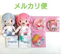 【桃井愛莉・日野森雫】ふわぷち【愛莉】はぴこれバースデー　くじ　缶バッジＡＢＣ