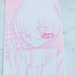 キャラクターイラストセット 4枚 おまけ付き