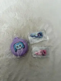 新品未開封　キャッチ！ティニピン　鏡付きミニブラシ　ヘアピンセットのサムネイル