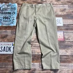 U*e様 Dickies 874 ワークパンツ チノパン オリーブ カーキ系 古
