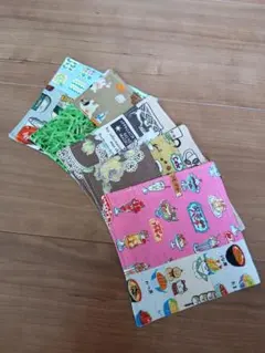 ハンドメイド パッチワーク コースター5枚セット A