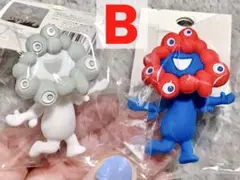 PVCマスコット B 2個セット/ 白ミャク キーホルダー 万博 ミャクミャク