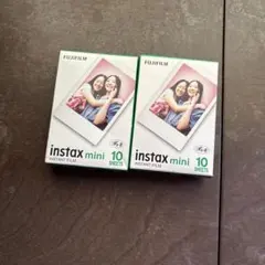 FUJIFILM instax mini フィルム 10枚×2パック