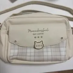 Meowderful ショルダーバッグ キッズ 猫モチーフ