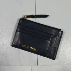 miumiu 千鳥柄 フラグメントケース 財布 カードケース - メルカリ