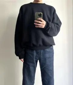 Materialize Wear crew neck sweater ブラック