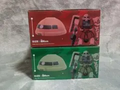 【新品・未開封】機動戦士ガンダム 陶磁器ボウル ザクII・シャア専用ザクII