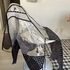 ベビーカーのレインカバー