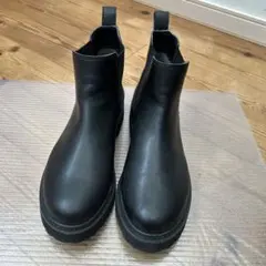 サイドゴアブーツ ブラック