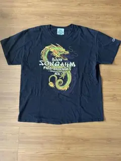 【限定コラボ】Stussy × Champion センター刺繍ロゴ Tシャツ 限定コラボ】Stussy × Champion センター刺繍ロゴ Tシャツ