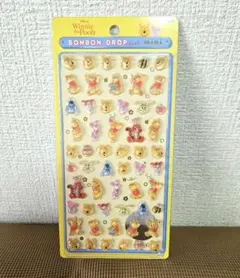 ディズニー ボンボンドロップシール mini くまのプーさん