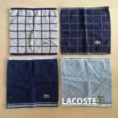 メ*5様 LACOSTE ラコステ ハンカチ タオルハンカチ 4枚セットのサムネイル