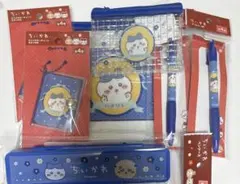ちいかわ 100均グッズ ハチワレ 7点セット 文房具 セリア キャンドゥのサムネイル