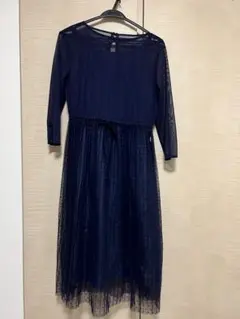 美品SENSE OF PLACE byアーバンリサーチ チュールワンピース結婚式