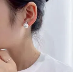 【新品】入学式　入園式　パール イヤリング クリップ フォーマル　大人綺麗め