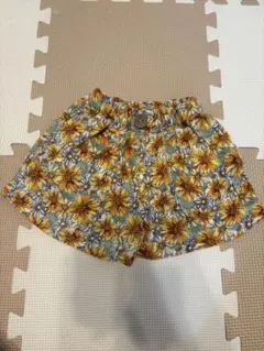 branshes 花柄 ハーフパンツ 90