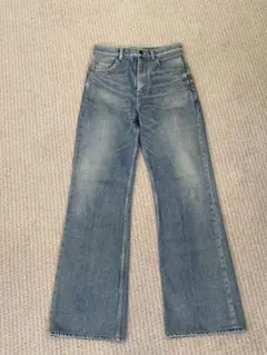 22SSサンローランフレアデニムブーツカットジーンズ 2026年最新】Saint Laurent メンズ ブーツカットデニム・フレアデニム