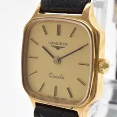 不動品 LONGINES ロンジン レディース腕時計 ゴールド クォーツ