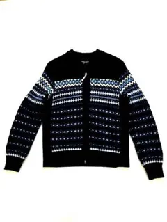 ニットセーター　　Sigi Scheiber 48 ネイビー