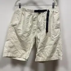 美品 GRAMICCI　G-SHORT ホワイト ショートパンツ